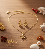 Floral Star Pendant Set - Zambeel