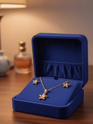 Floral Star Pendant Set - Zambeel