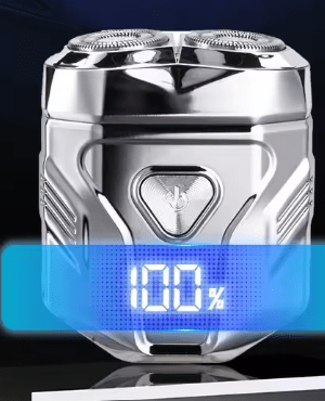 GEC - Wet & Dry Electric Shaver with LED Battery Display - Zambeel