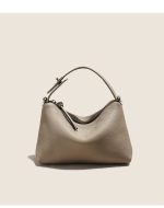 Genuine Leather Portable Shoulder Bag Fashion Casual Messenger Tote Bag - Zambeel