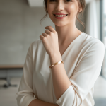 Gold Studded Bangle - Zambeel