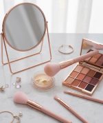 GR - Professional Pink Makeup Brush Set - Zambeel