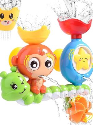 Happy Bath - Time Water Spray Bath Toy Set for Kids - Zambeel