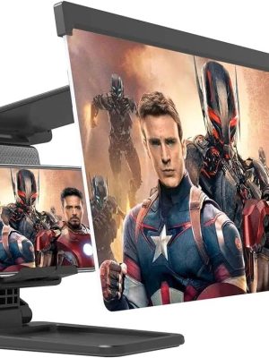 HD Phone Screen Amplifier with Foldable Phone Stand - Zambeel
