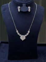Heart Pendant Jewelry Set - Zambeel
