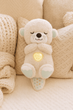 Heartbeat & Light - Up Belly Bear - Zambeel