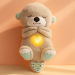Heartbeat & Light - Up Belly Bear - Zambeel