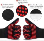 Heat Resistant BBQ Oven Gloves - Zambeel