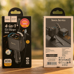 Hoco - 4 - in - 1 Car Charger - Zambeel
