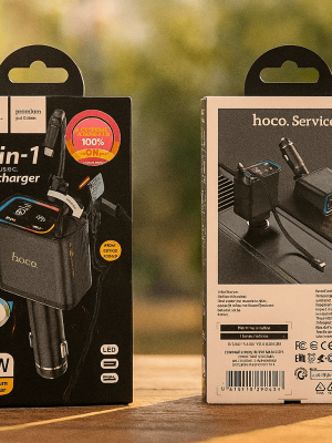 Hoco - 4 - in - 1 Car Charger - Zambeel