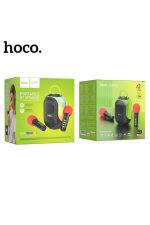Hoco - Portable BT Speaker with Dual Wireless Microphones - Zambeel