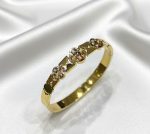 Ice Emerald Cut Bangle - Zambeel