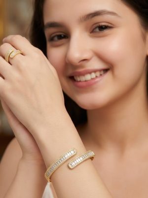 Infinity Oval Luxe Kada Set - Zambeel