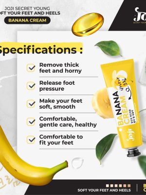 Joji - Banana Cream for Feet & Heels - Zambeel