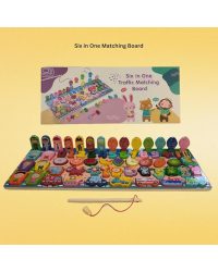KidzLearn - 6 - in - 1 Traffic Matching & Counting Board - Zambeel