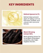 K‑SECRET  - SEOUL 1988 Serum: Retinal Liposome 2% + Black Ginseng (Original) - Zambeel