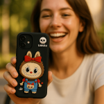 Labubu - 3D Cartoon Silicone iPhone Case - Zambeel