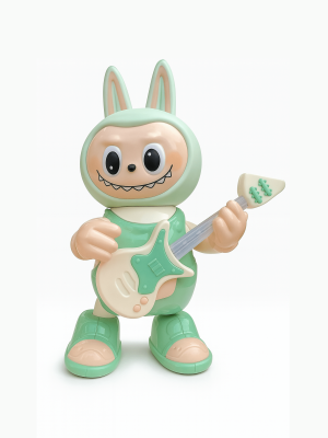 Labubu The Monsters – Light Music Dancing Guitar Toy - Zambeel