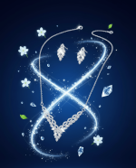 Leaf Crystal Jewelry - Zambeel