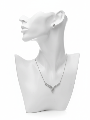 Leaf V - Shape Jewelry Set - Zambeel