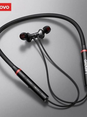 Lenovo - Hanging Neckband Wireless Headphones - Zambeel