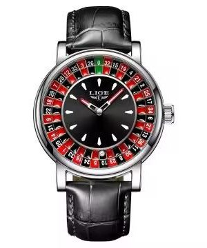 LIGE Roulette Dial Watch - Zambeel