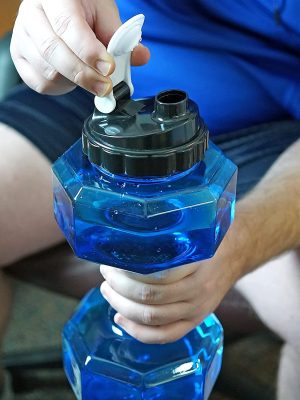 LORDEX - Dumbbell Shape Water Bottle - Zambeel