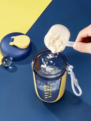 LORDEX - Qavi Premium Shaker Bottle with Rope Handle - Zambeel
