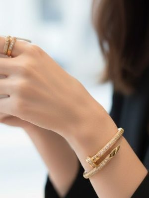 Luxury Nail - Style Sparkle Bangle Set - Zambeel
