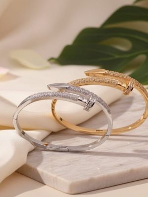 Luxury Nail - Style Sparkle Bangle Set - Zambeel