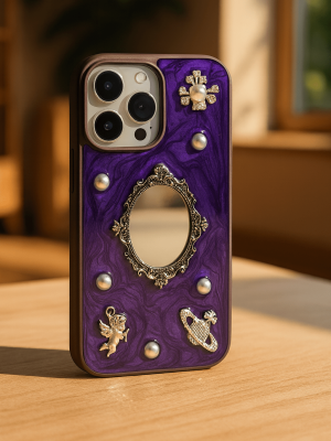 Luxury Retro Mirror iPhone Case - Zambeel