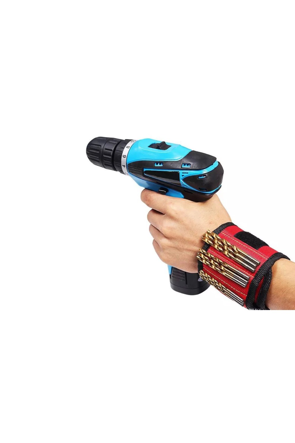 magnetic-wrist-tool-holder-bracelet-for-screws-drill-bits-9649149 Magnetic Wrist Tool Holder Bracelet for Screws & Drill Bits - Zambeel