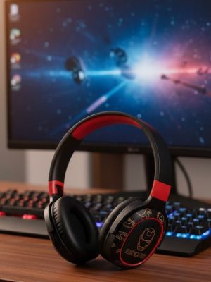 Marvel Wireless Gaming Headset with LED Light - Zambeel
