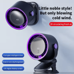Mini LED Display Circulating Desk Fan - Zambeel