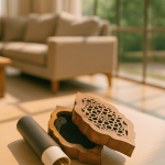 Mini Oud Stick with Wooden Air Freshener Box - Zambeel