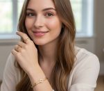Modern Cross - Bar Zirconia Bangle Set - Zambeel
