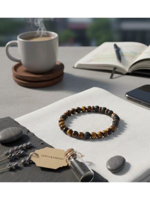 Natural Stone Beaded Bracelet - Zambeel