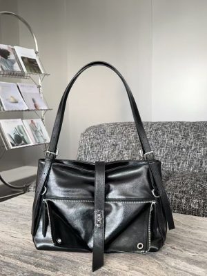 New Retro Large Capacity Casual Shoulder Bag - Zambeel