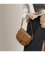 New Spring And Summer Fashion Messenger Bag Genuine Leather - Zambeel