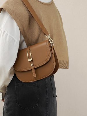 New Spring And Summer Fashion Messenger Bag Genuine Leather - Zambeel