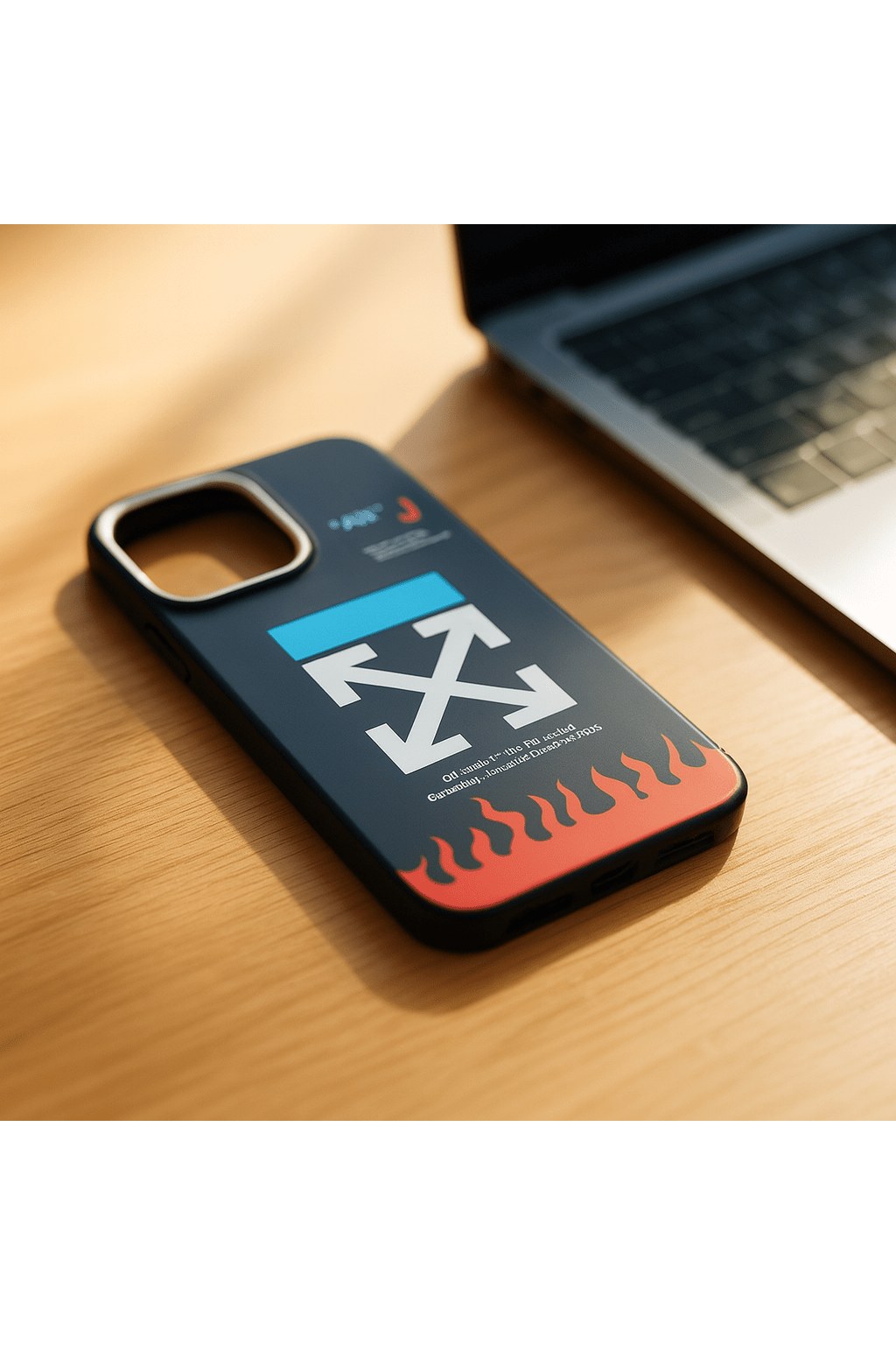off-white-flame-logo-iphone-case-3321590 Off - White Flame Logo iPhone Case - Zambeel