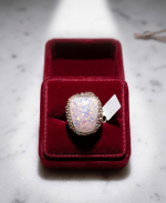 Opal Crystal Statement Ring - Zambeel