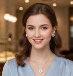 Open Halo Circle Pave Jewelry Set - Zambeel