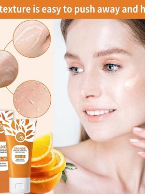Orange Brightening Exfoliating Gel - Zambeel
