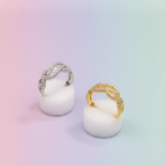 Oval Halo Crystal Ring - Zambeel