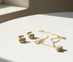 Pave Cherry Sphere Set - Zambeel