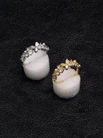 Pearl Butterfly Cluster Ring - Zambeel