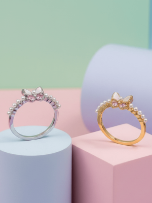 Pearl Butterfly Ring - Zambeel