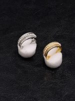 Pearl Crystal Band Ring - Zambeel