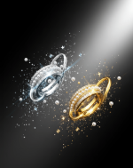 Pearl Crystal Band Ring - Zambeel